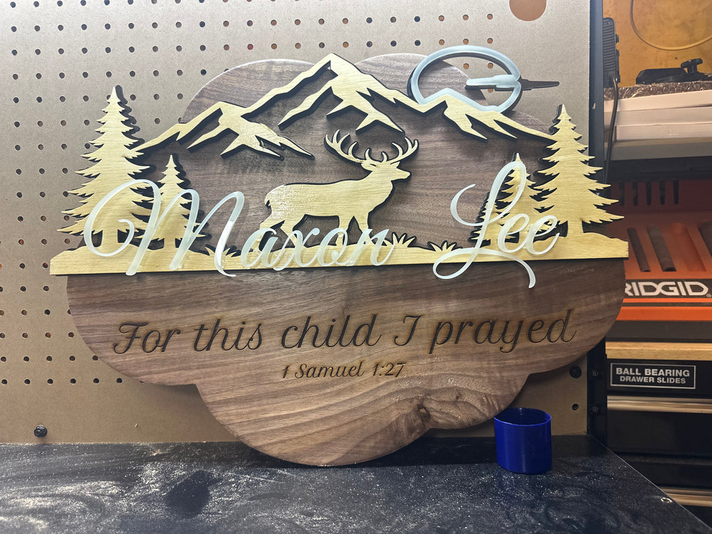 Personalized Nursery Sign